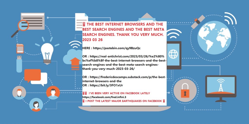 ‼️ THE BEST INTERNET BROWSERS AND THE BEST SEARCH ENGINES AND THE BEST META SEARCH ENGINES. THANK YOU VERY MUCH. 2023 03&nbsp;26