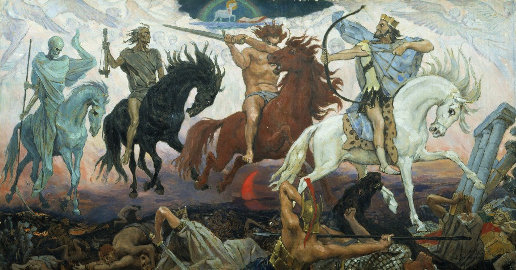 ‼️‼️ WHO ARE THE FOUR HORSEMEN OF THE APOCALYPSE OF THE APOSTLE JOHN? ‼️‼️ THE 4 HORSEMEN WHO ARE ACTUALLY PRESENT ON EARTH ‼️ 2023 11 30&nbsp;‼️