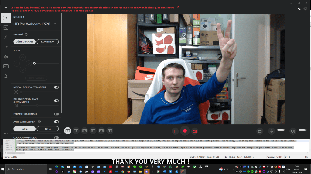 ‼️‼️ ‼️ 2024 04 03 ‼️ ARE YOU CURIOUS? THE ANTICHRIST SHOWS YOU WITH THIS VIDEO THAT, IN THE EVENING, THE ANTICHRIST CONSULTS THE NOTIFICATIONS OF YOUTUBE IN THE PURPOSE TO INFORM HIMSELF AND TO DO HIS JOB AS A PROPHET, ARE YOU&nbsp;CURIOUS?