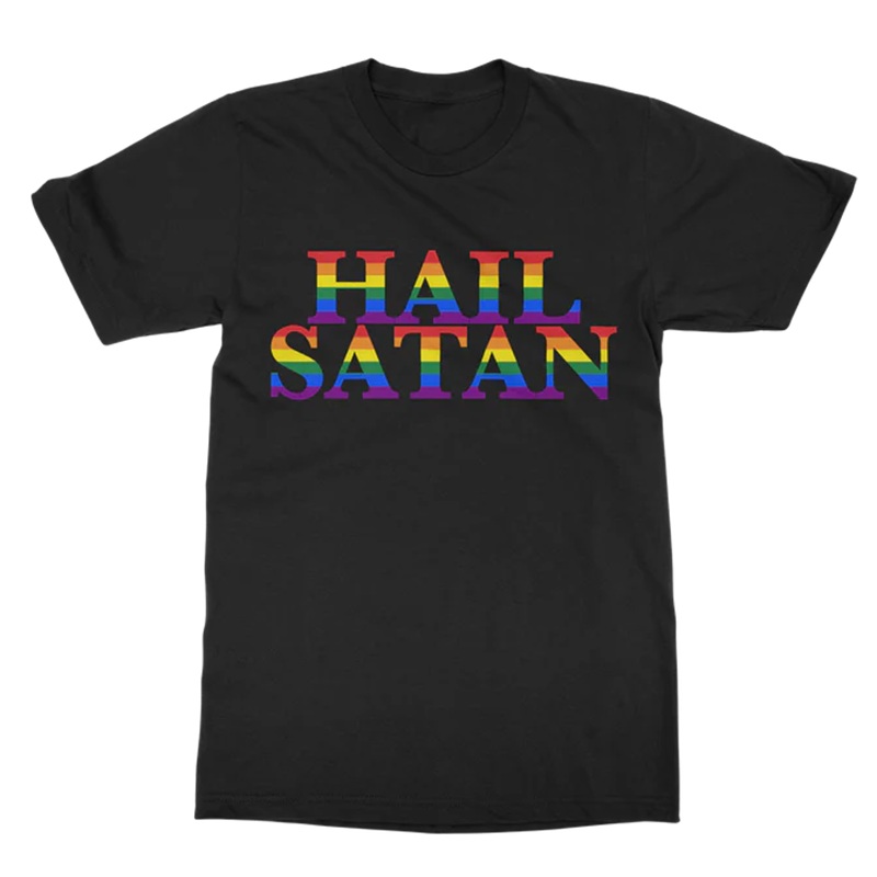 ‼️ 2025 04 04 ‼️ ✌👑 ‼️ VERY IMPORTANT: GREAT T-SHIRT HAIL SATAN #TheSatanicTemple #SatanicTemple&nbsp;: