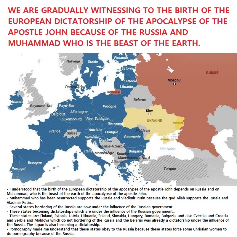 ‼️‼️ ‼️ 2025 10 07 ‼️ ✌👑 ‼️ VERY IMPORTANT: We have reached the end of the end of time, and the tipping point, so that the whole of Europe becomes a dictatorship, as it is written in the Bible, will be the next elections in France&nbsp;: