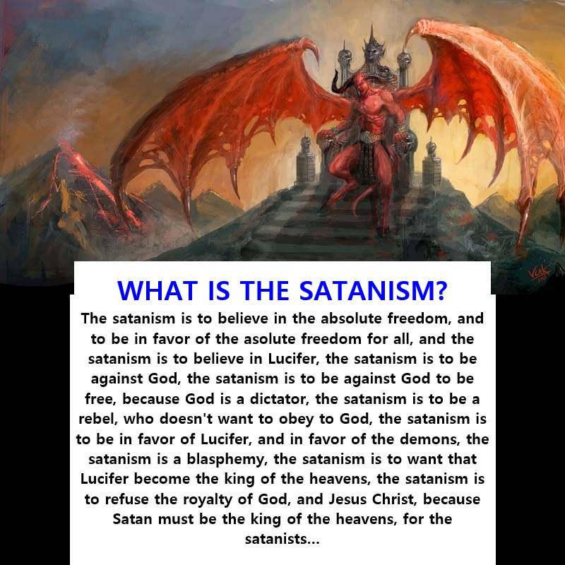 ‼️‼️ ‼️ 2025 06 27 ‼️ ✌👑 ‼️ VERY IMPORTANT : WHAT IS THE SATANISM?&nbsp;: