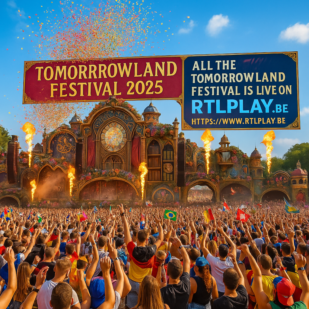 ‼️‼️ ‼️ 2025 07 27 ‼️ ✌👑 ‼️ VERY IMPORTANT: FREE MUSIC FESTIVAL LIVE, July 18-20 & July 25-27, 2025: All the Tomorrowland Festival 2025, is live on Youtube and on RTLPLAY, but, for RTLPLAY, you need an IP from Belgium, and you need to create a free RTLPLAY account, to be able to view RTLPLAY, on your&nbsp;browser.