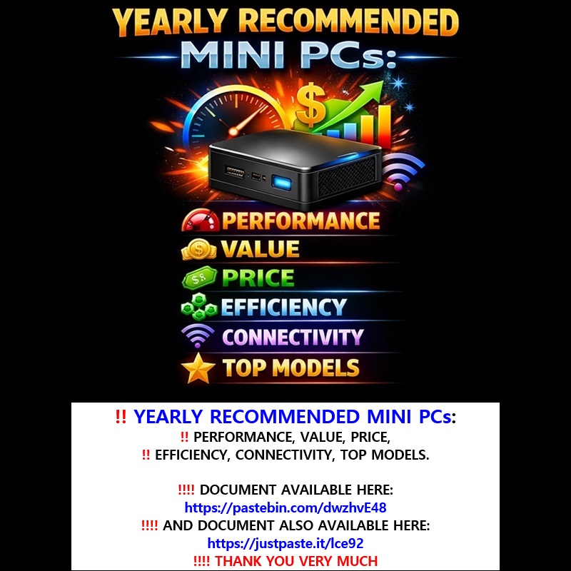 2026 04 15: VERY IMPORTANT: NEW DOCUMENT ABOUT MINI PCS AND THE ENERGY CRISIS: